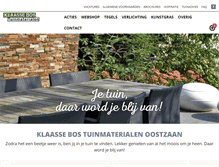 Tablet Screenshot of klaassebos.nl